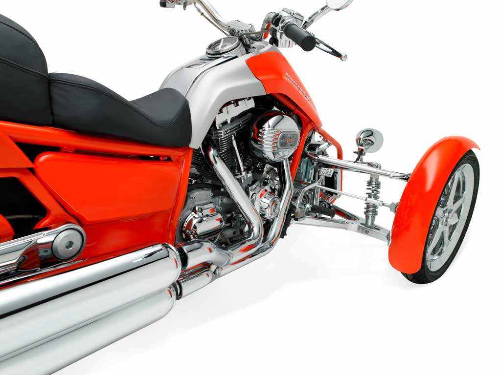 Harley Davidson 3-wheel prototype reveals Penster